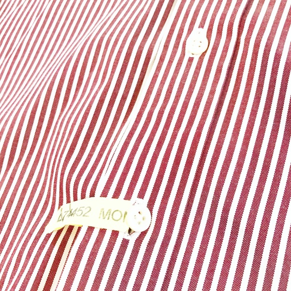Vintage Ralph Lauren Polo Men’s Striped Button Down Dress Shirt - Picture 4 of 5